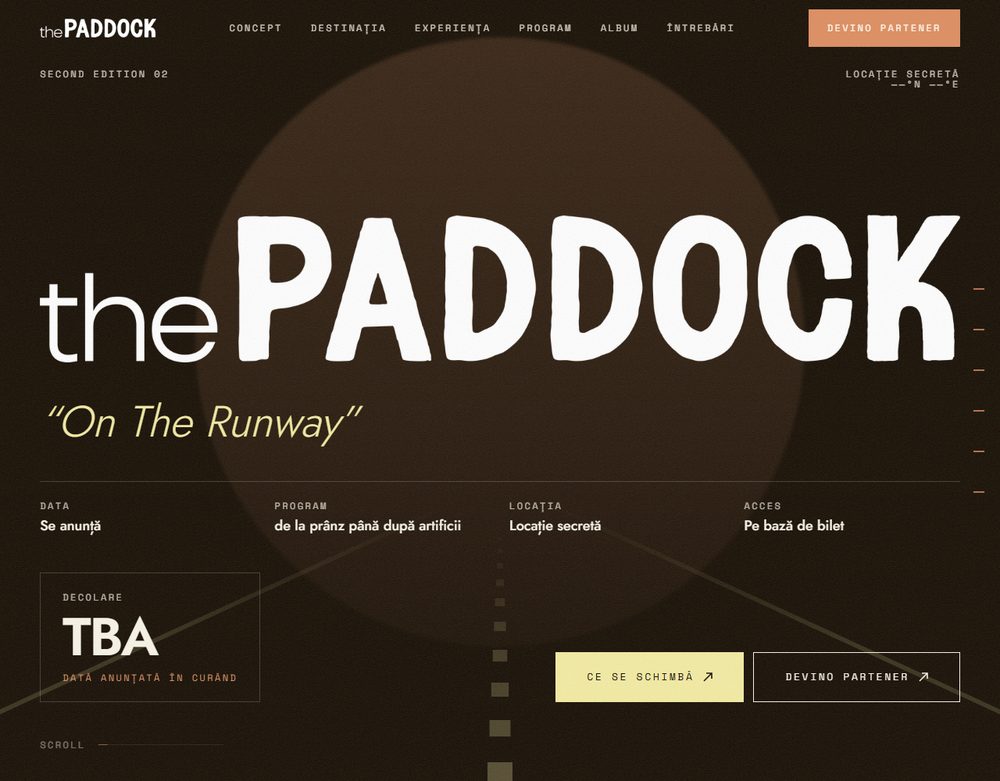 Pagina principală thepaddock.ro